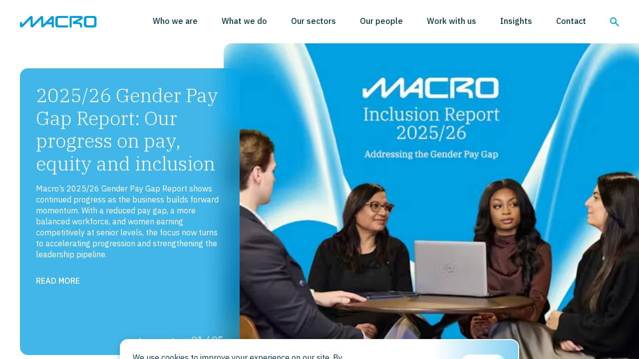 Macro (The Americas) Ltd website screenshot