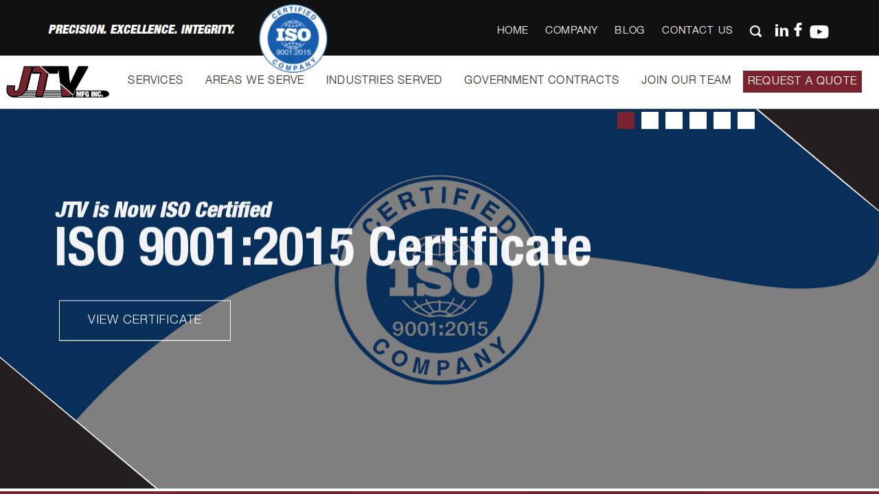 Jtv Group Inc. website screenshot