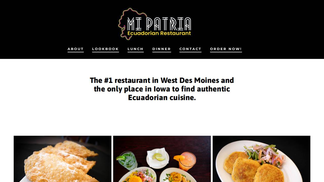 Mi Tradicion LLC website screenshot