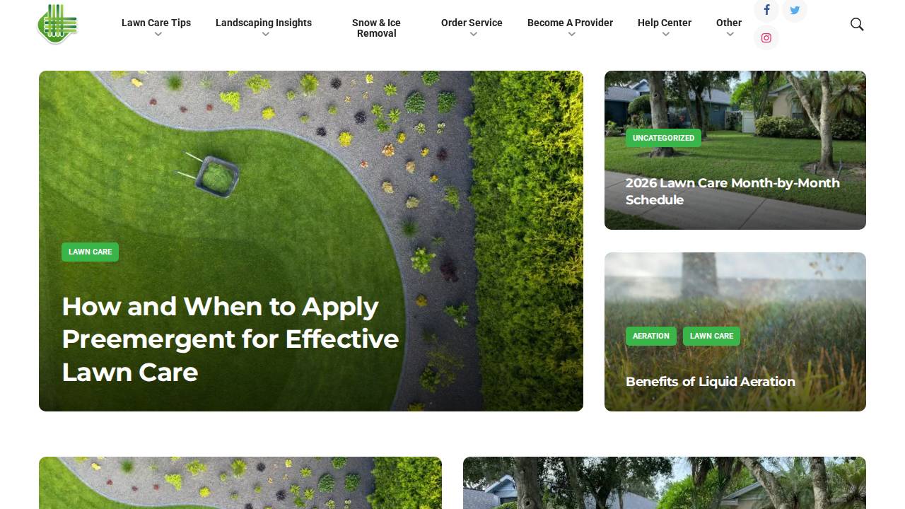 Double Cs Mowing LLC website screenshot