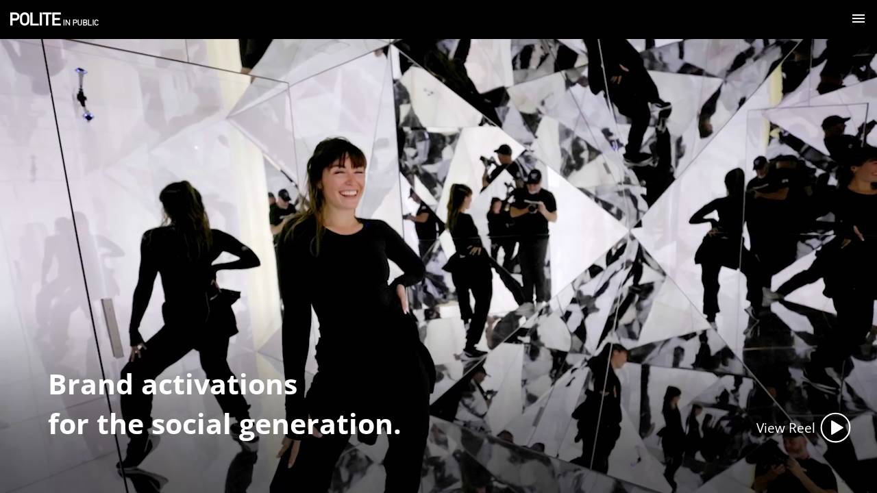 Polite In Public website screenshot