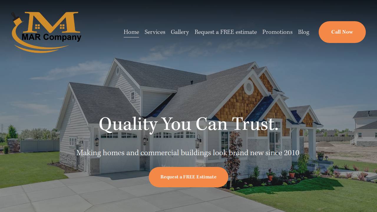 Mar LLC website screenshot