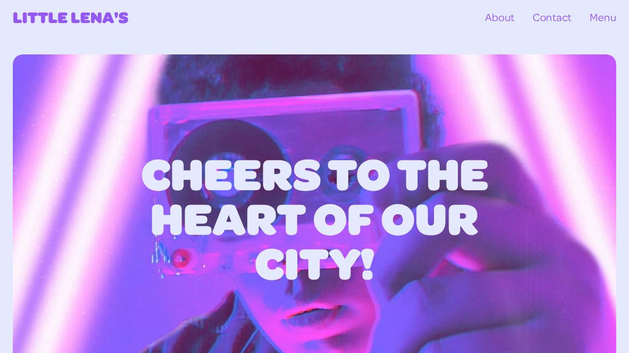 Little Lena's website screenshot