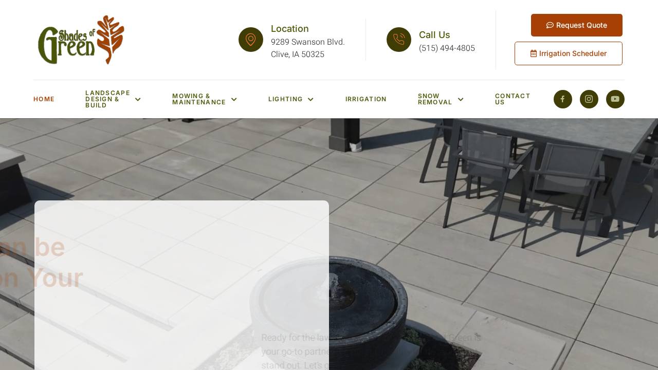 Shades Of Green LLC website screenshot