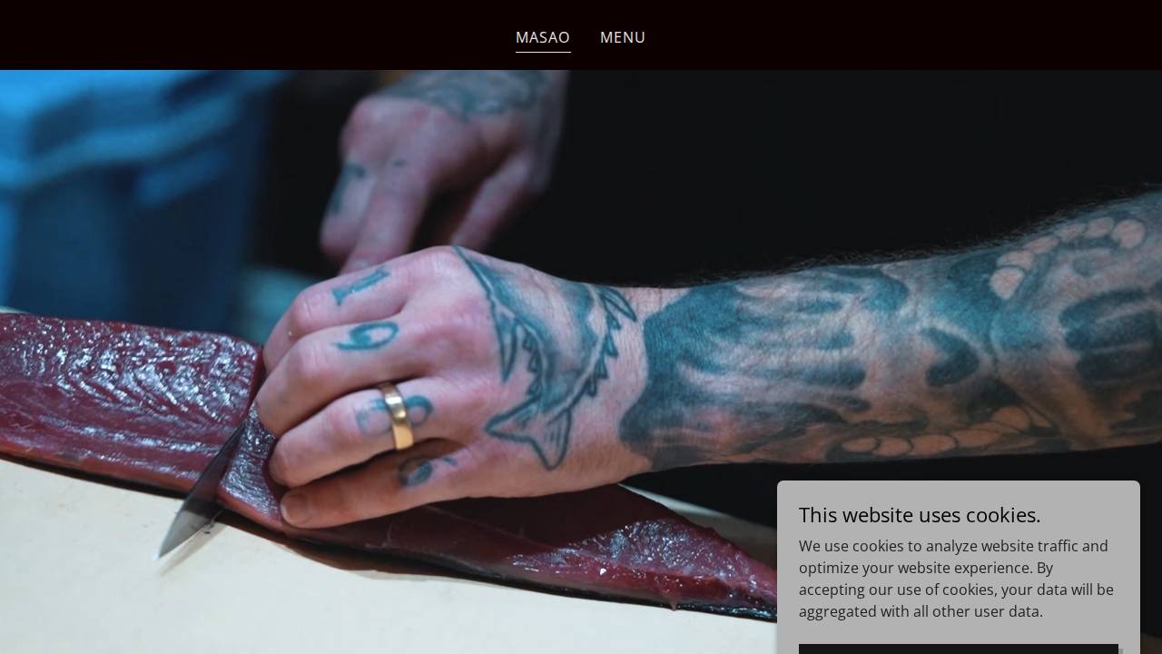 Masao LLC website screenshot
