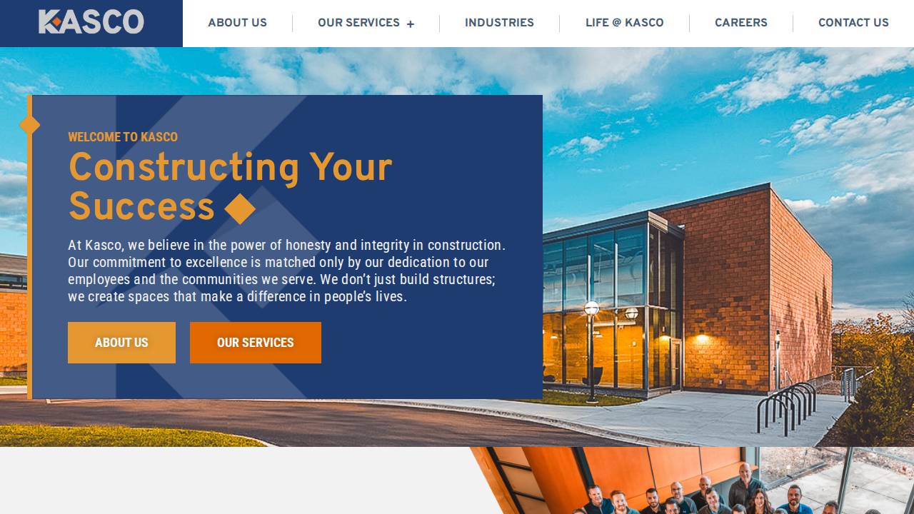 Kasko Inc. website screenshot