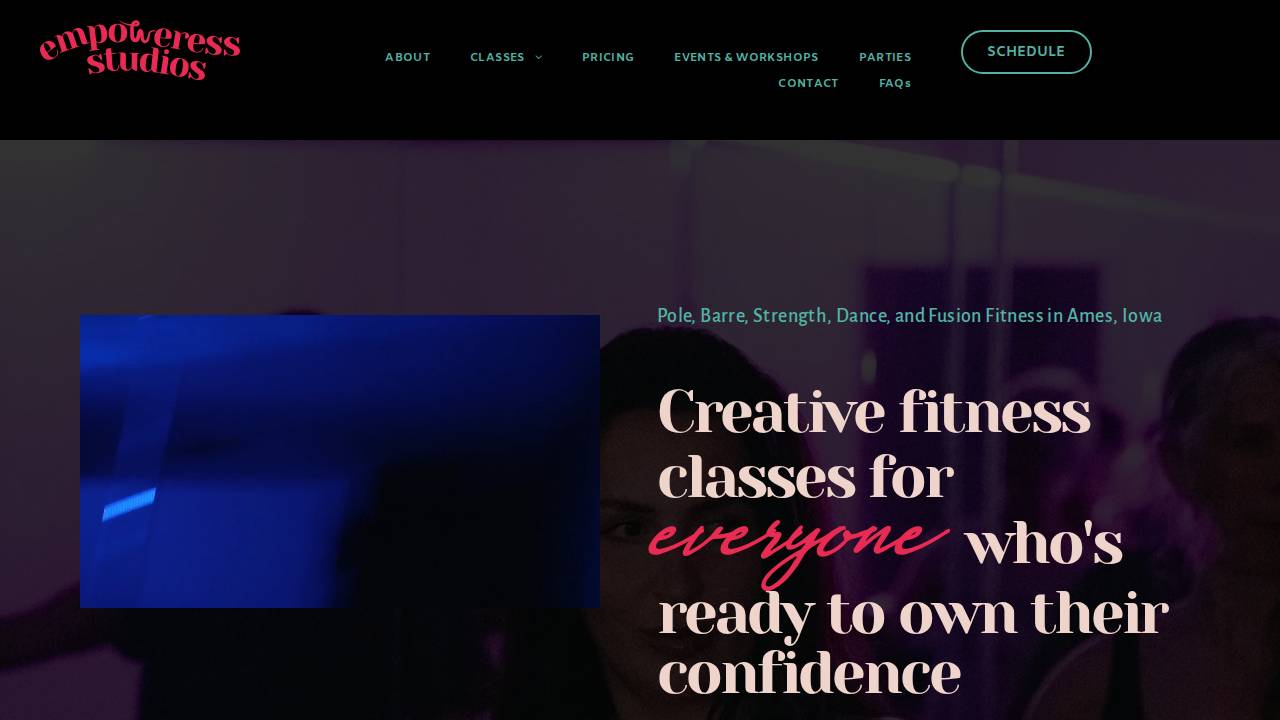 Empoweress Studios LLC website screenshot