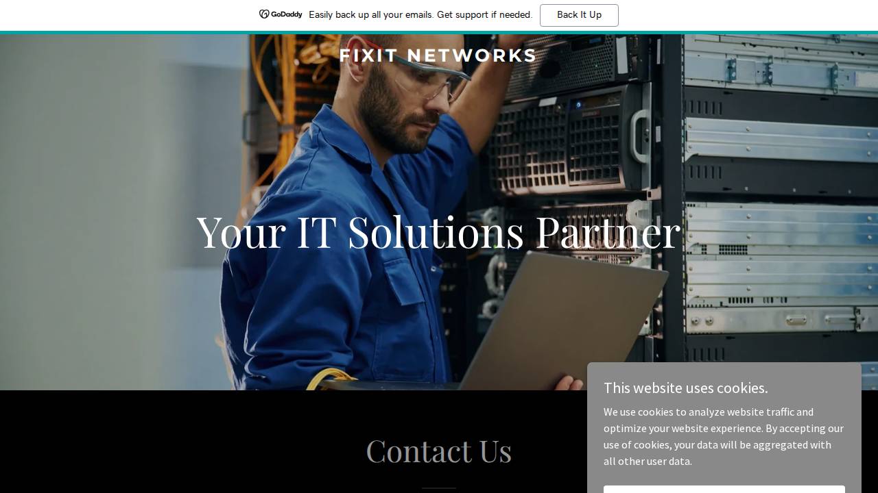 Fixit Networks LLC website screenshot