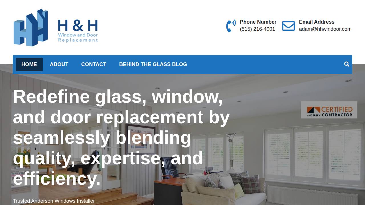 H&H LLC website screenshot