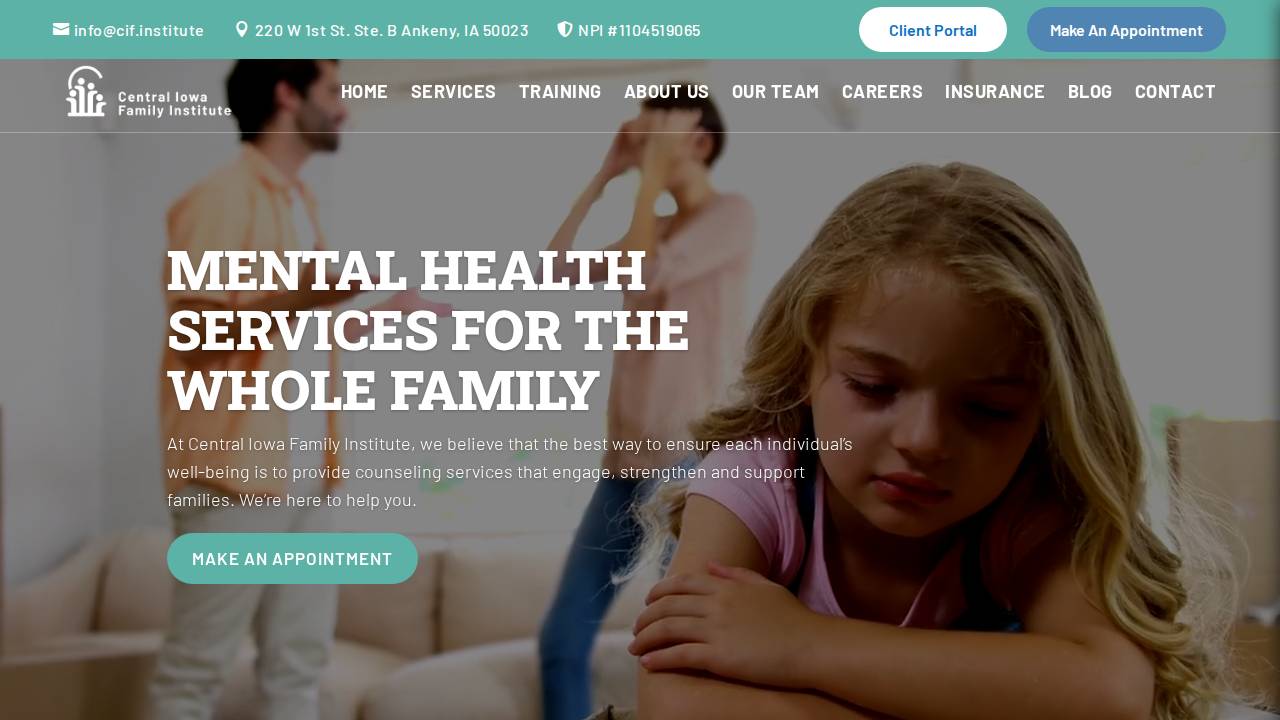 Ic Fam LLC website screenshot