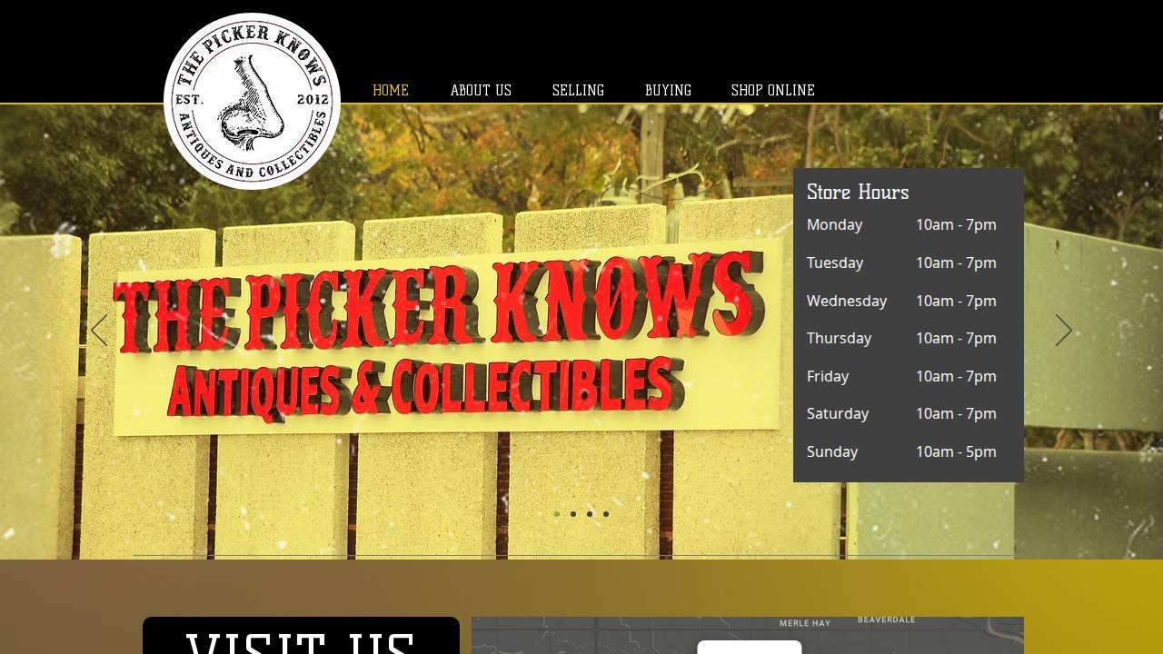 Business Things And Whatnot website screenshot