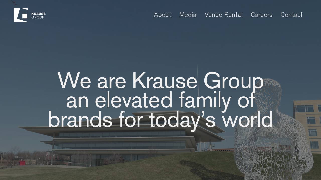 Krause Group Ltd website screenshot