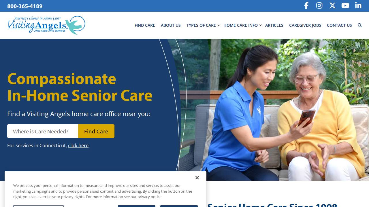 Coronado Angel website screenshot