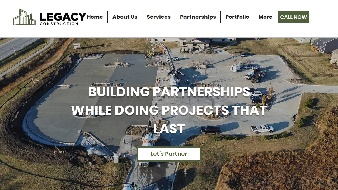 H&A Legacy Inc. website screenshot