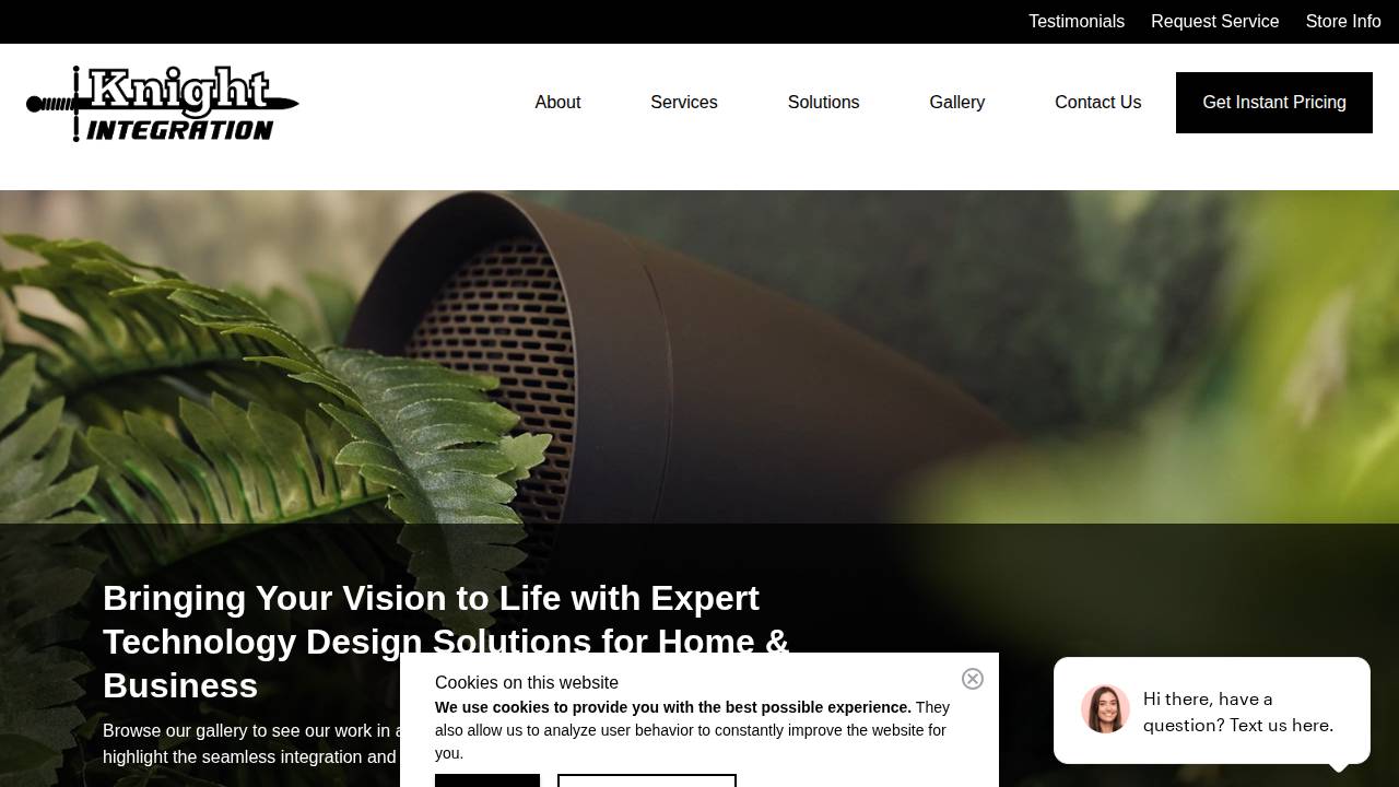 Lightlogic Av LLC website screenshot