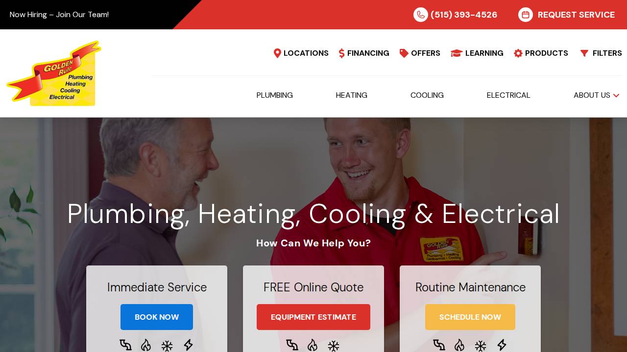 Caden website screenshot