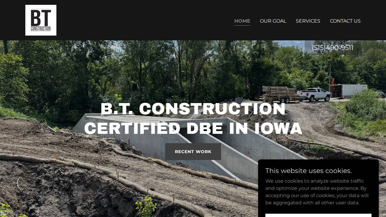 Bt Group LLC website screenshot