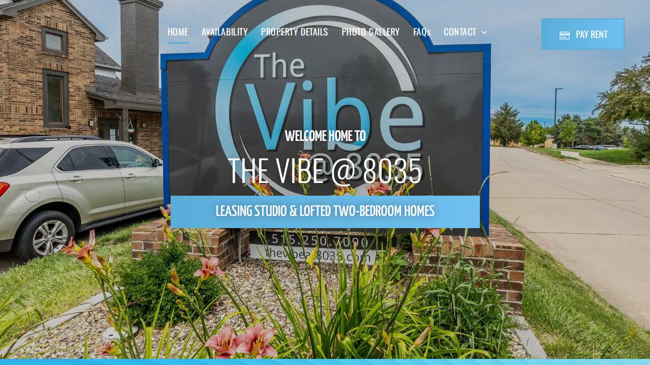 Heart & Vibe website screenshot