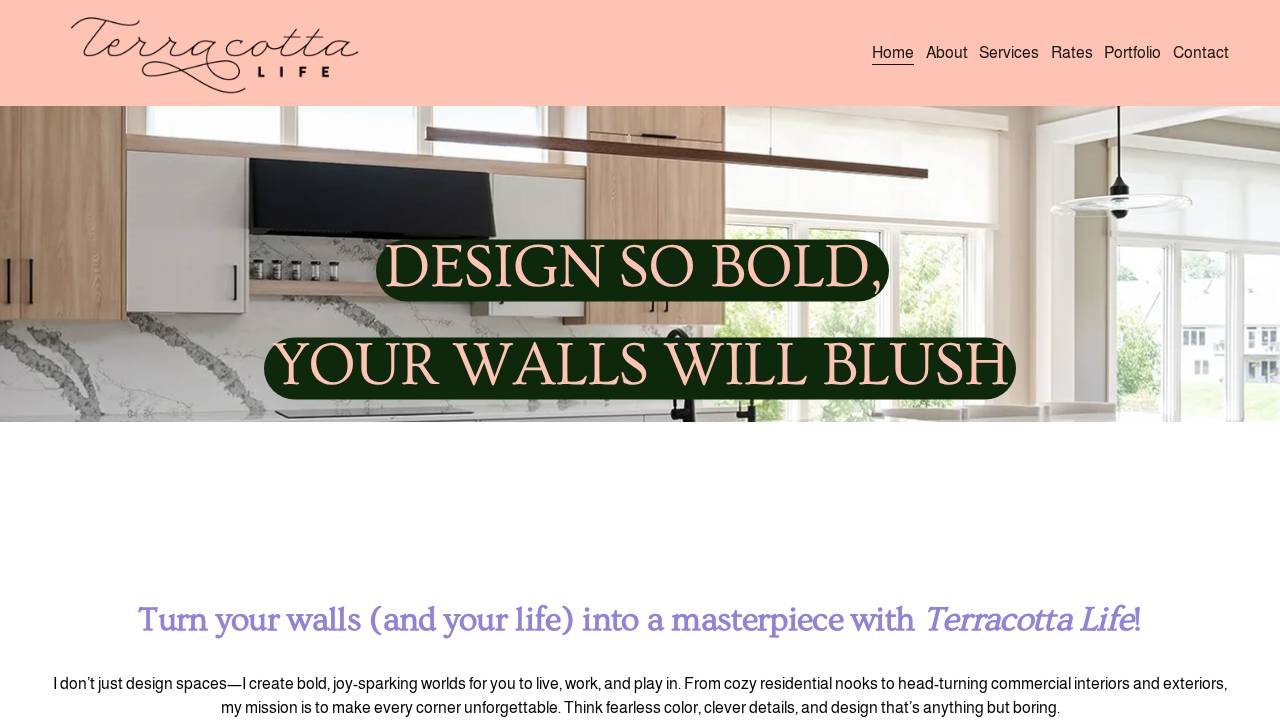 Terracotta Life website screenshot