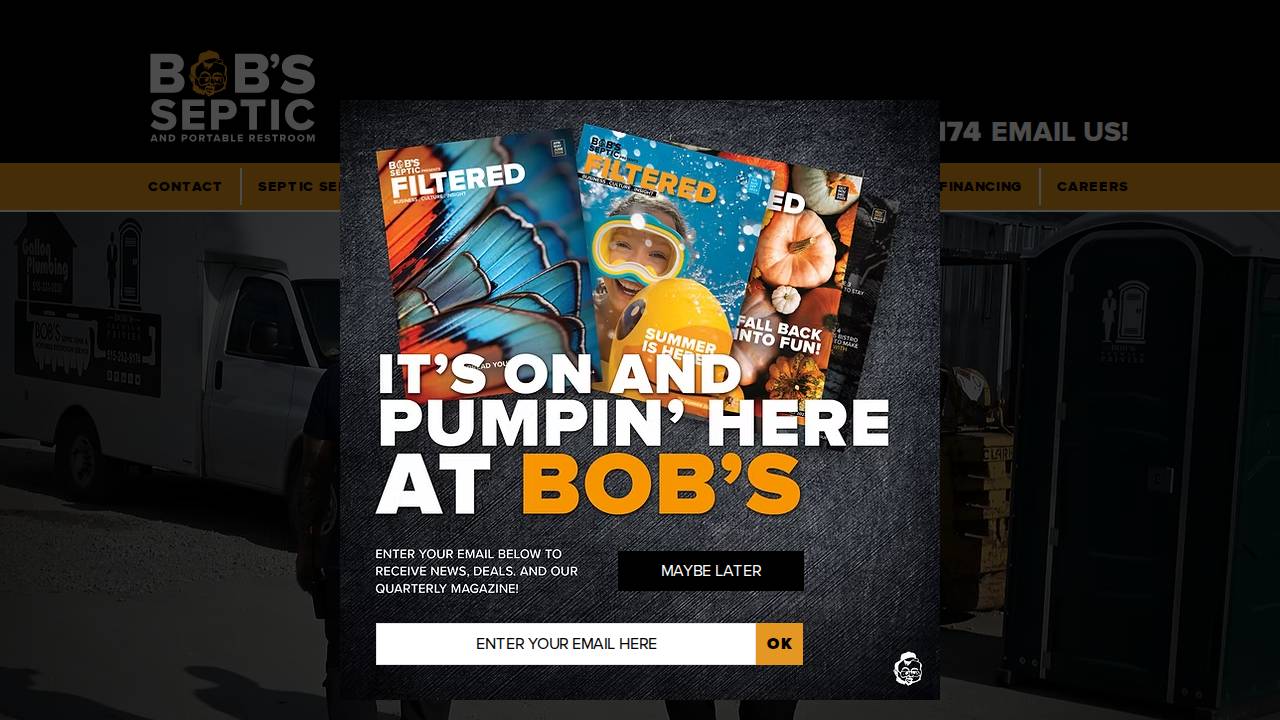 Bob's C LLC website screenshot