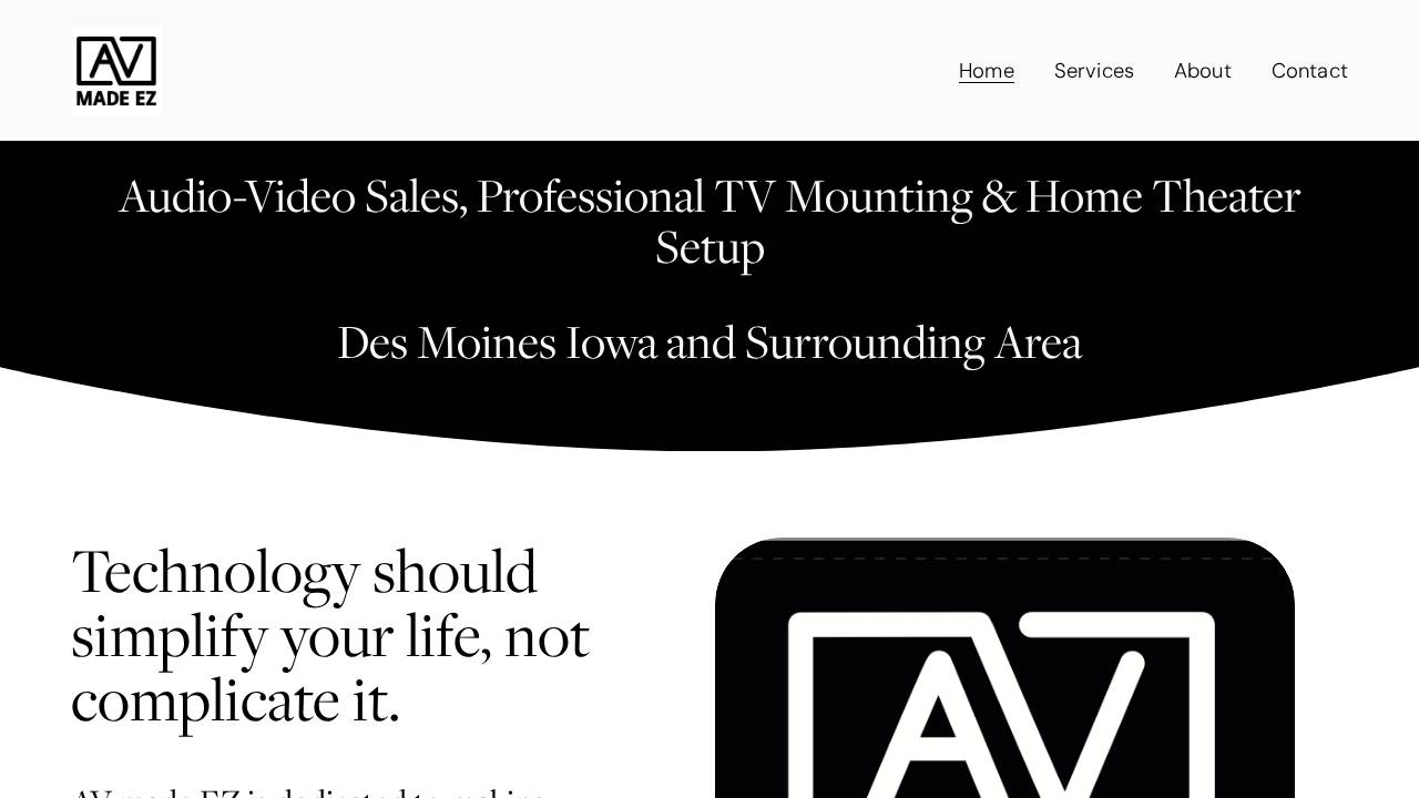 Av Made Ez LLC website screenshot