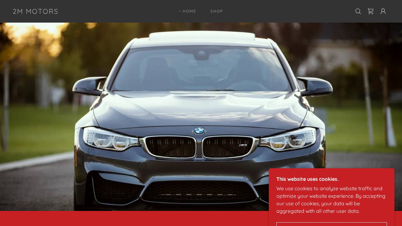 2m Motors LLC website screenshot