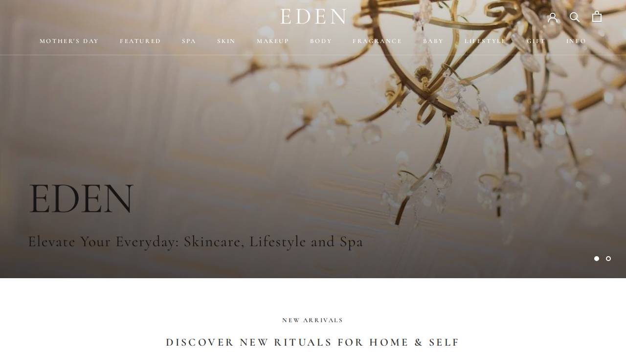 Eden Co. website screenshot
