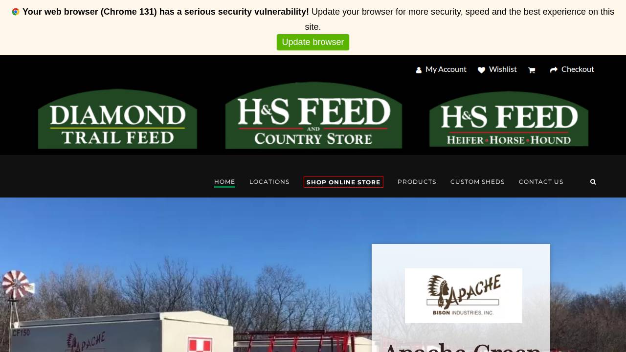 Heifer Horse Hound website screenshot