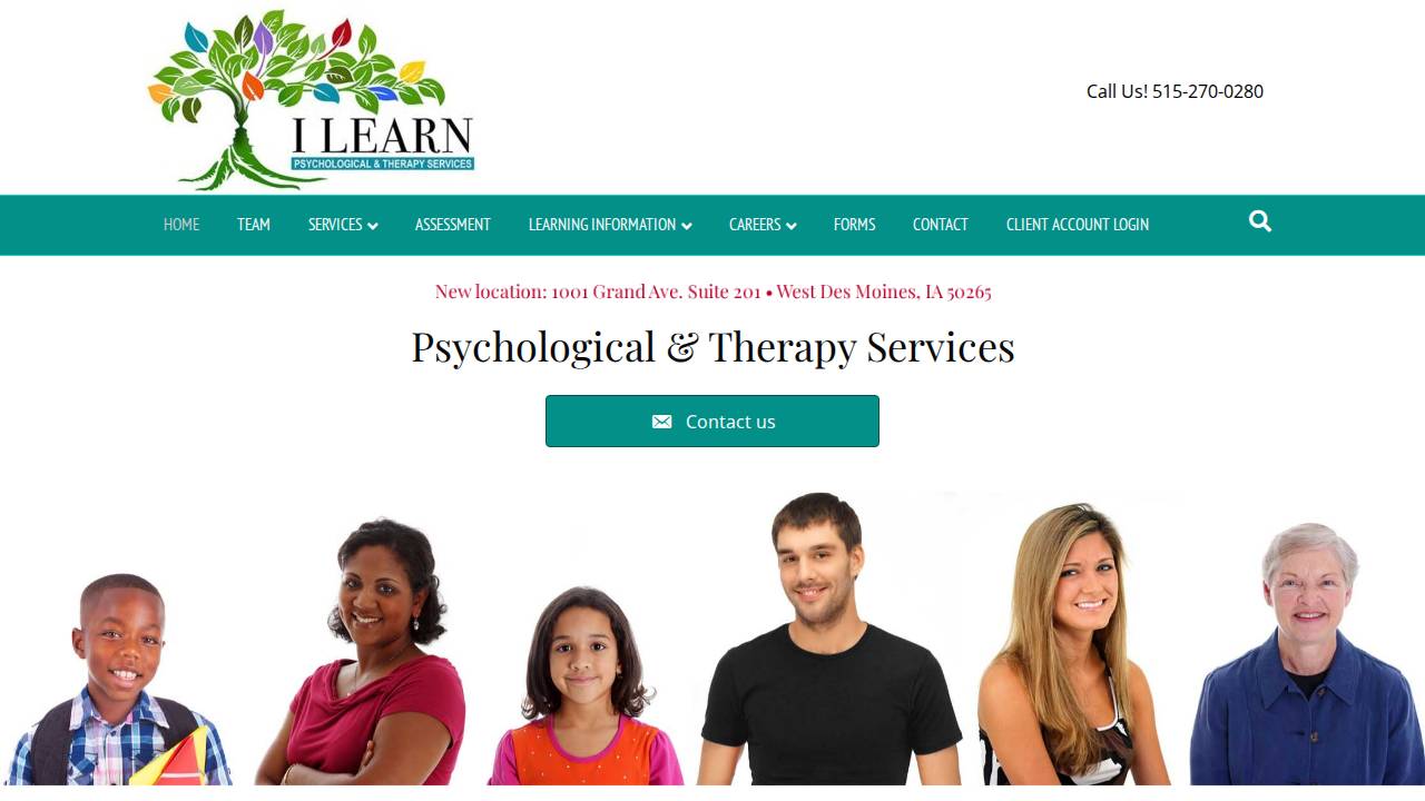 Cognitive Assessment And Consulting, PLLC website screenshot