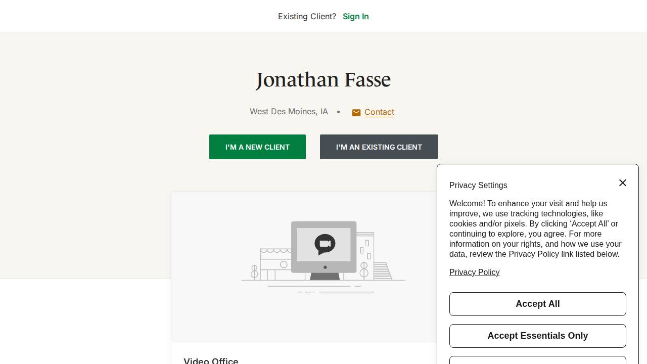 Faith And Freedom Therapy LLC website screenshot