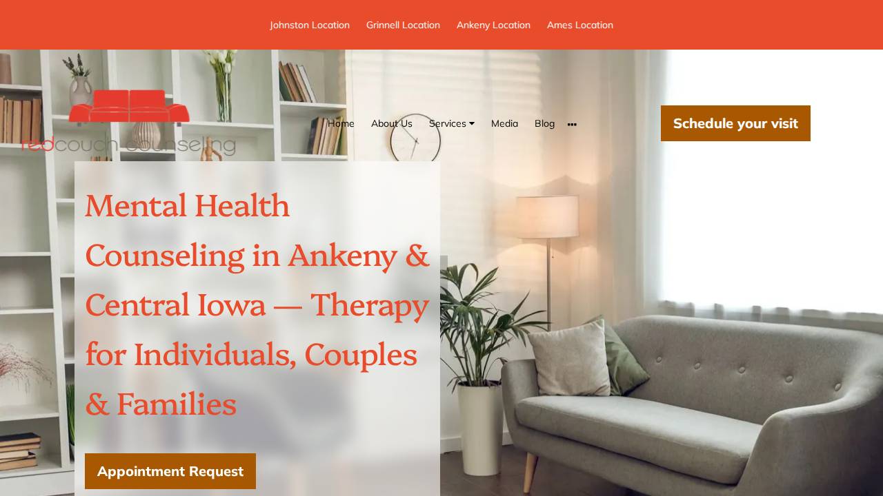 Danielle Bennett, LMHC website screenshot