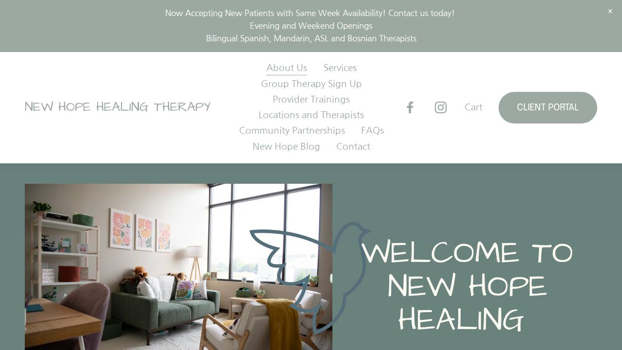 Carson Beresford website screenshot