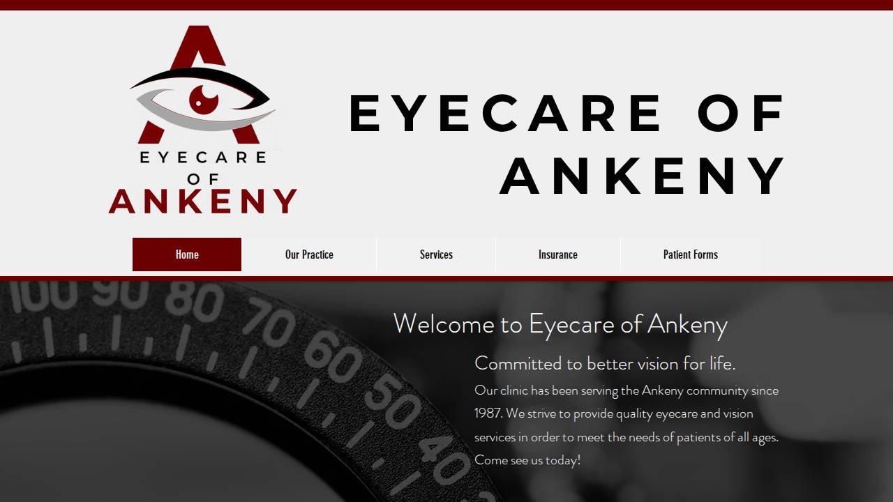 Eye Care Associates Of Co, LLC website screenshot