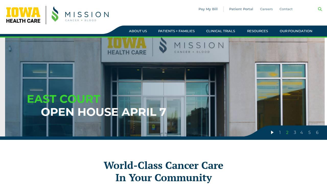 Brian Freeman, M.D website screenshot