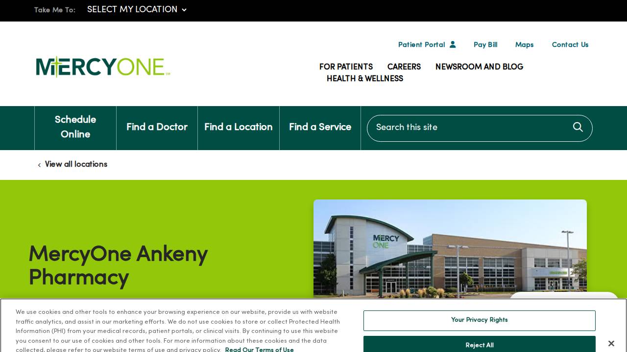 Lindsay Hillmer, PharmD website screenshot