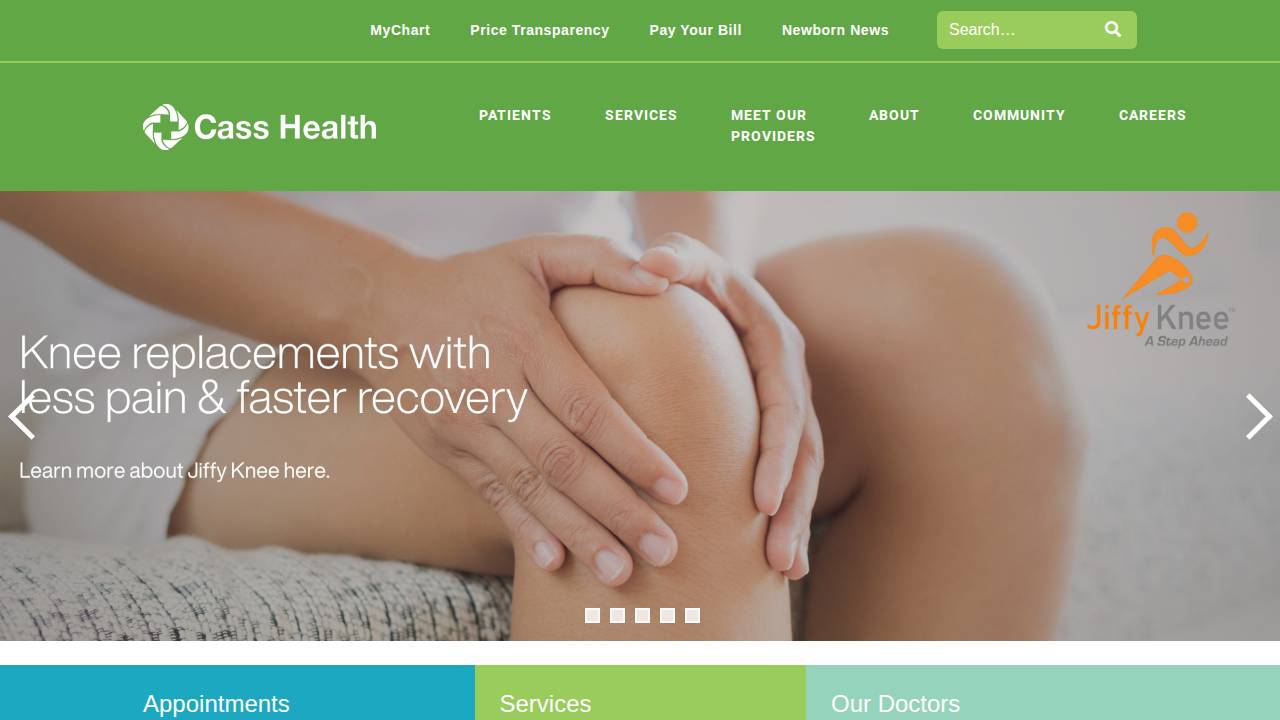 Kyra Hoffman, DPT website screenshot