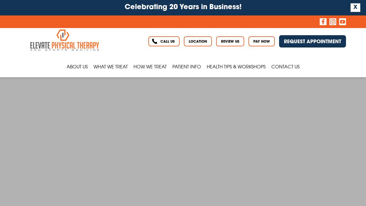 Integritee Health & Performance LLC website screenshot