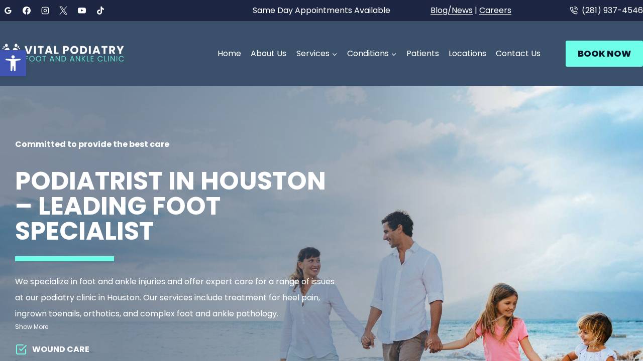 Access Foot Care, PC website screenshot