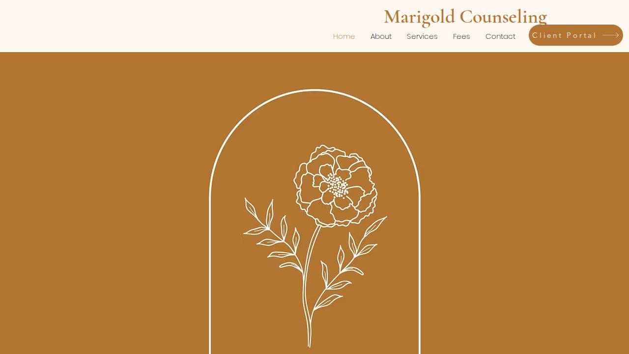 Ashley Beenken, LMHC website screenshot