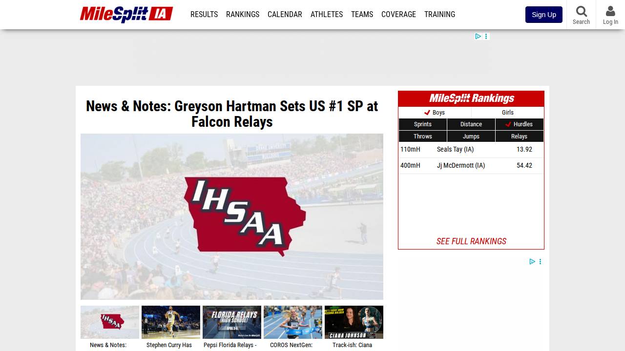 Heather Hines website screenshot