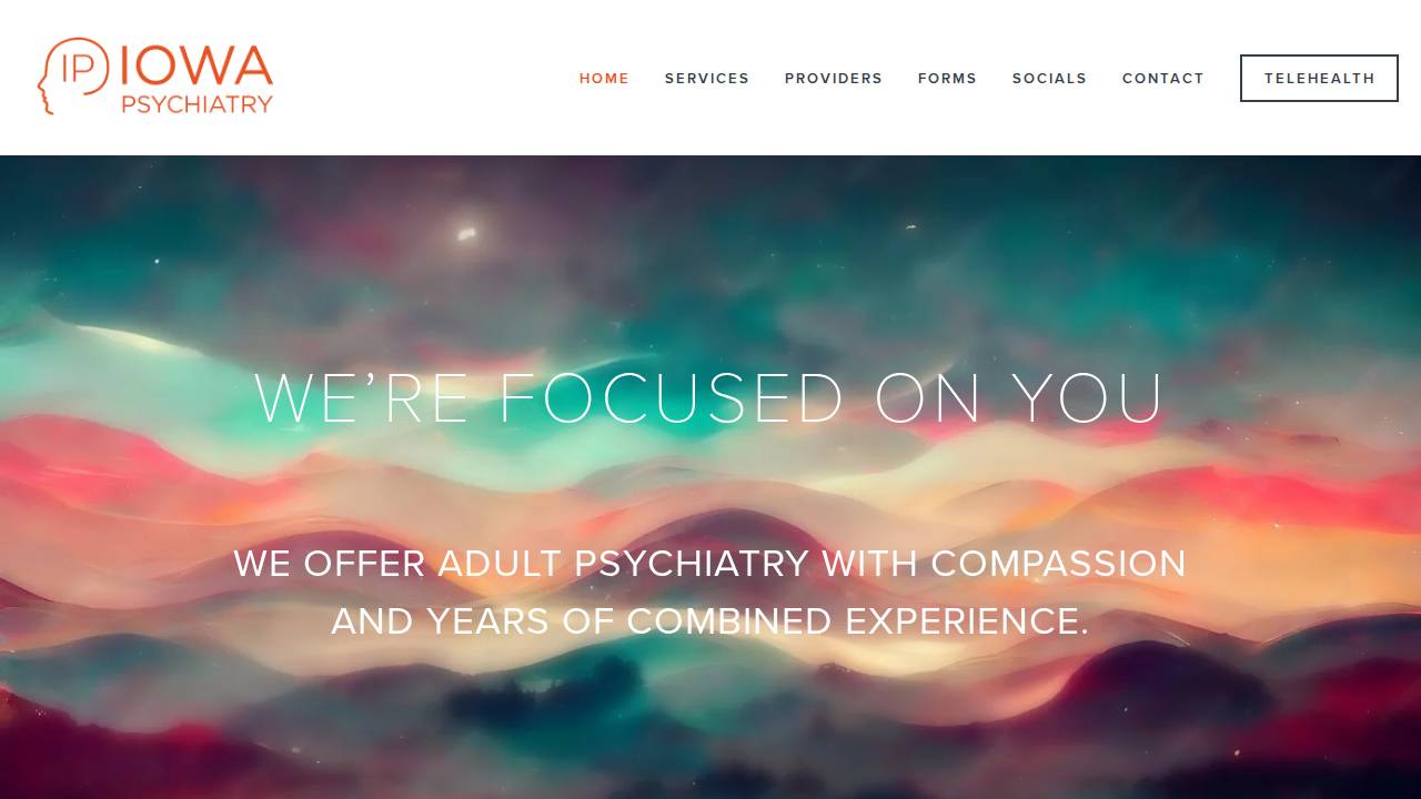 Sharon Koele, MD website screenshot