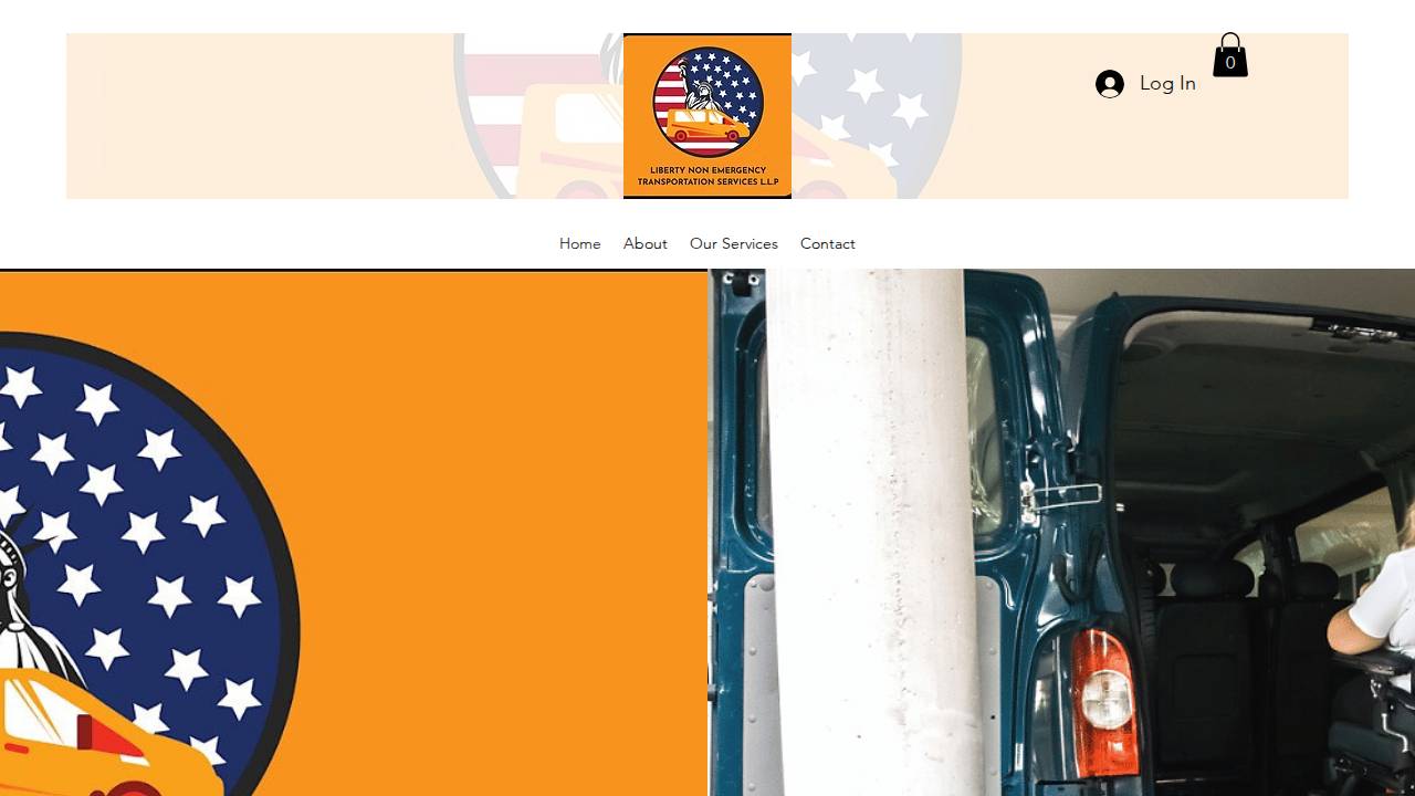 Liberty Transportation Services L.l.p website screenshot
