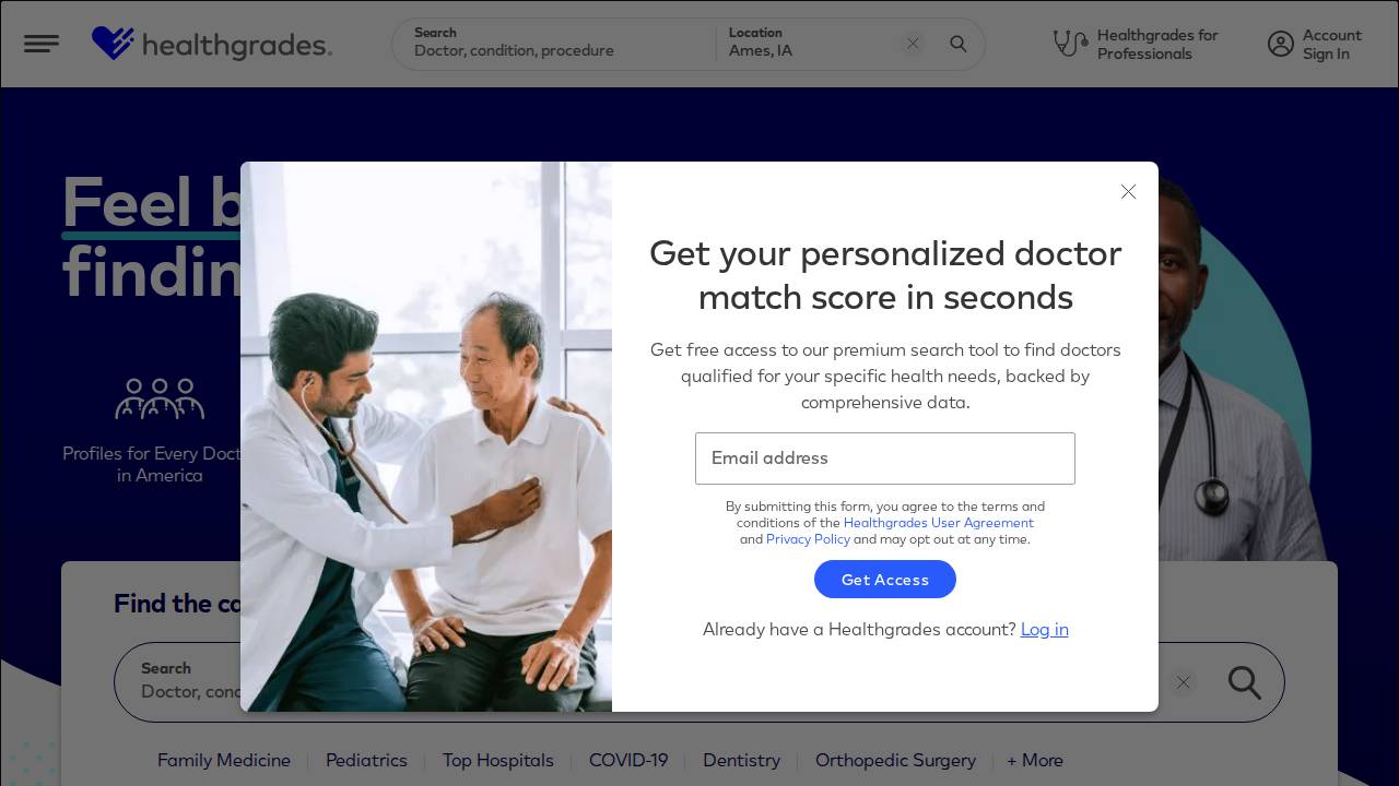 Kylar McCann, D.C website screenshot