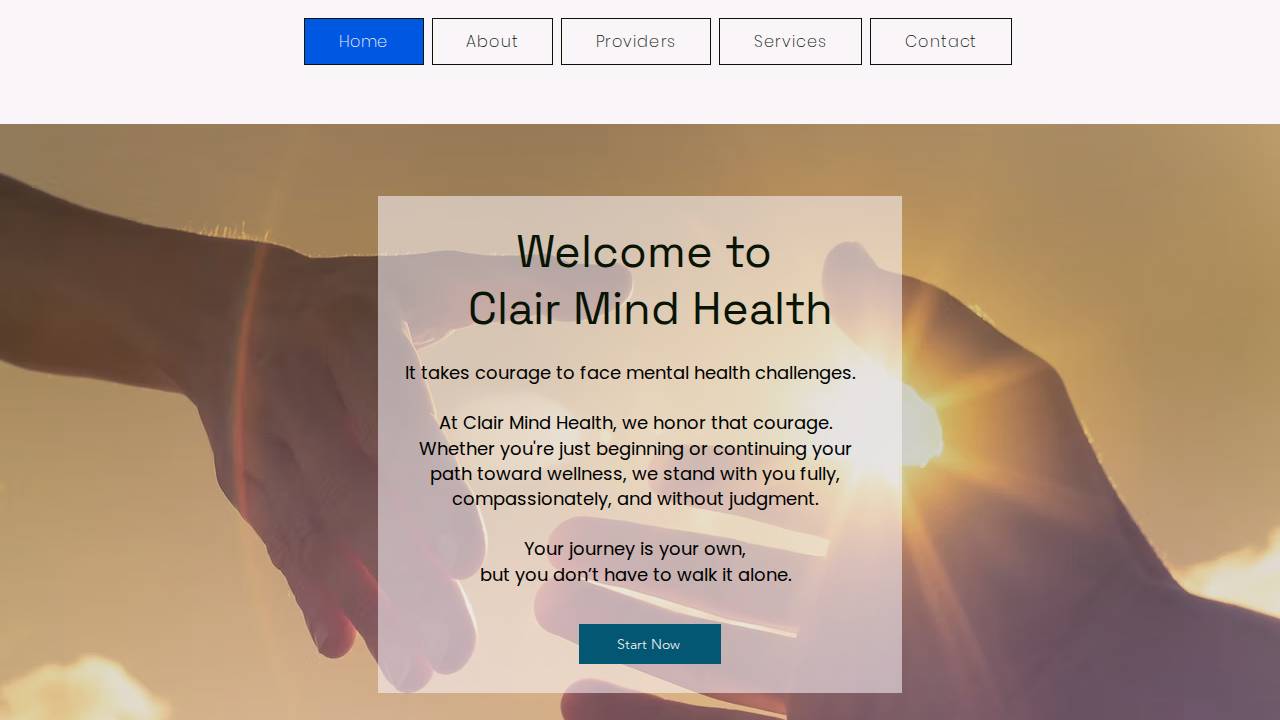 Claire Biermann website screenshot