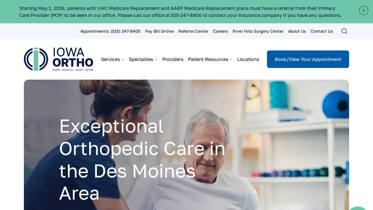 Moriah Home LLC website screenshot