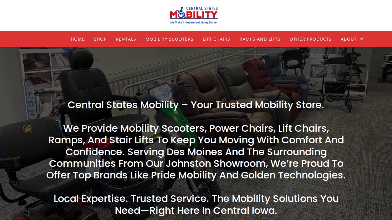 Polk Health Supplies website screenshot