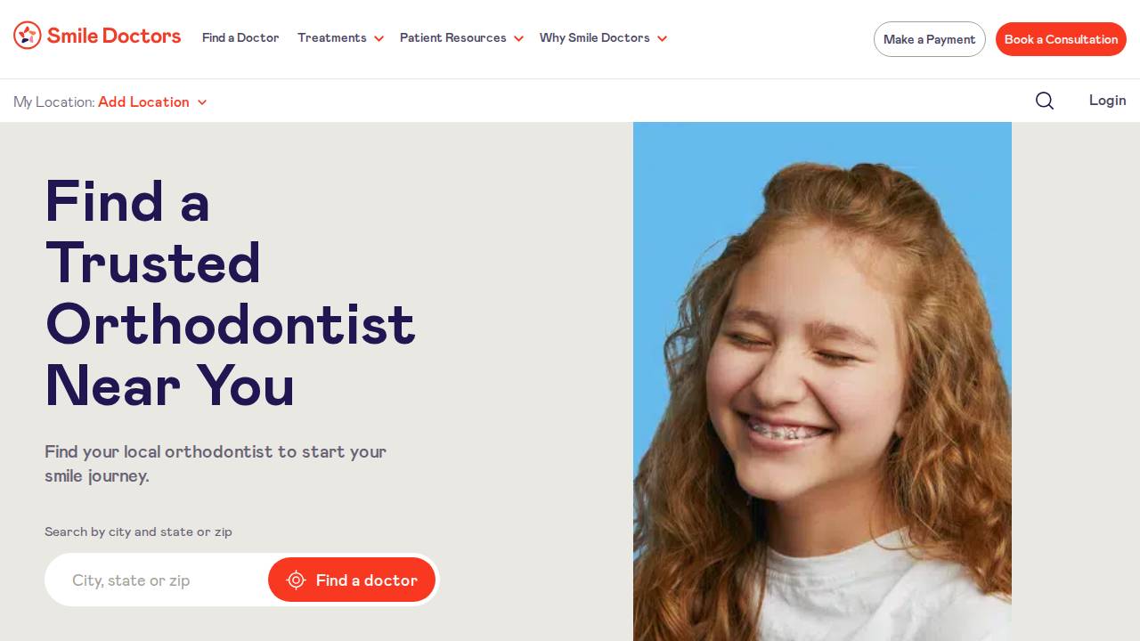 Smile Doctors Of Iowa PC website screenshot