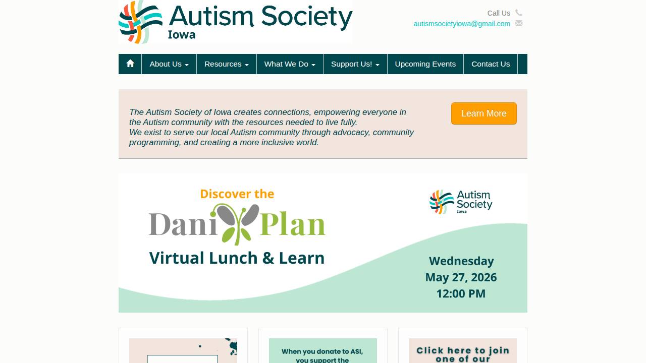 Kirsten Smith, CCC-SLP website screenshot