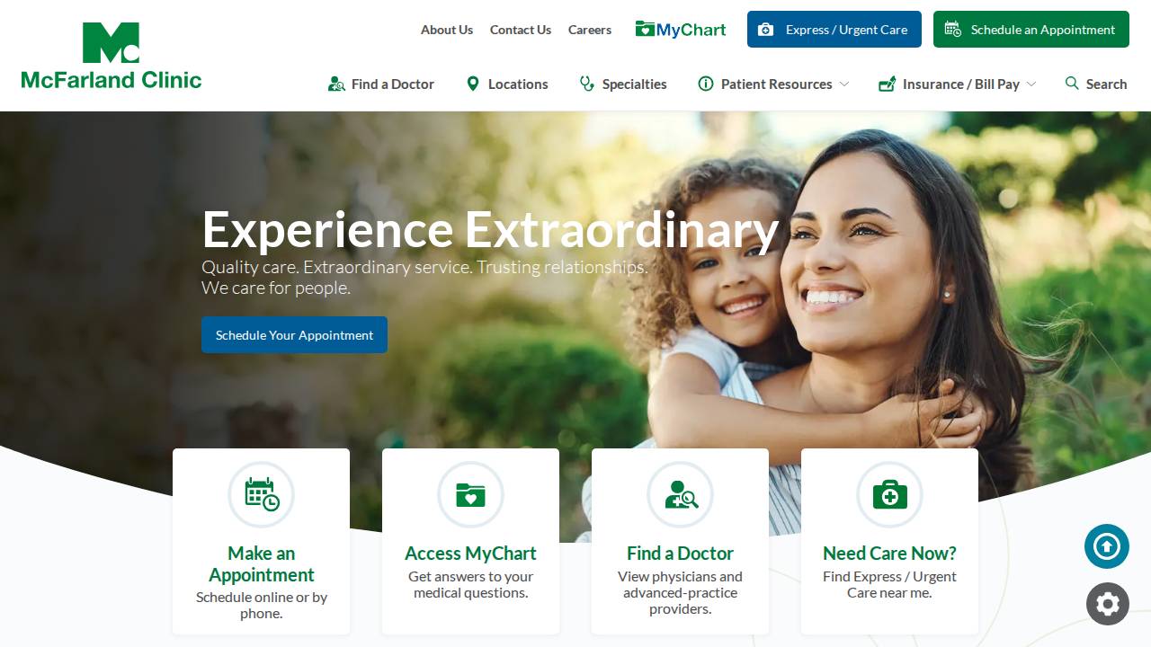 Morgan Tegtmeier website screenshot