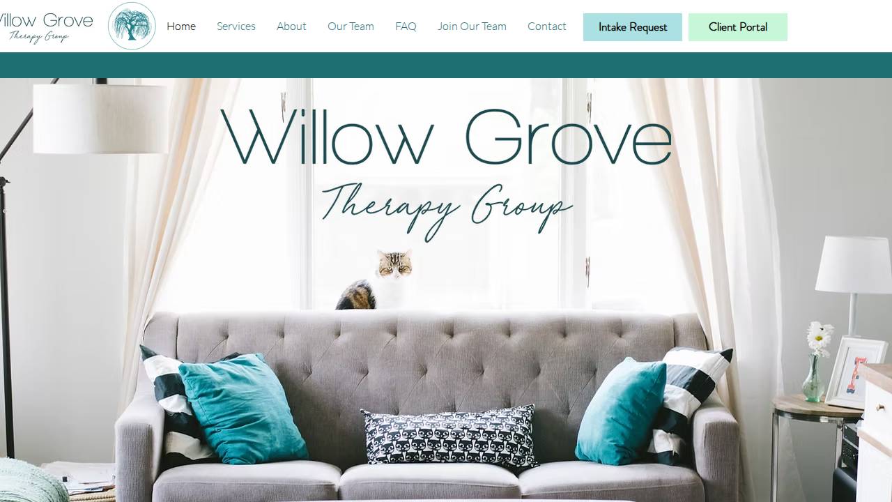 Erin Young, LMSW website screenshot